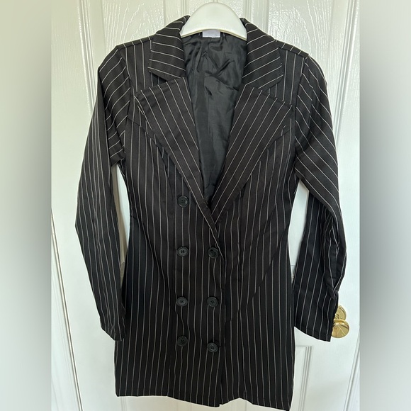 🖤Lady Gangster Halloween Costume Blazer Dress🖤 - Picture 7 of 16